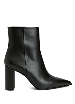 Siyah Kadın Deri Bot