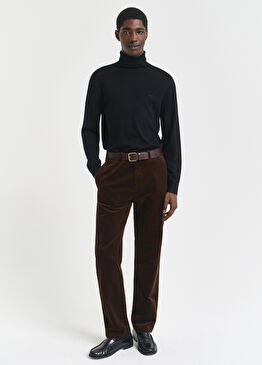 Cord Chino Kahverengi Regular Fit Erkek Pantolon