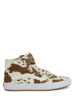 Skate Lizzie Kahve Beyaz Kadın Sneaker