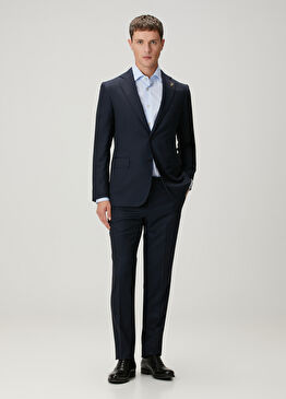 Vicenza Lacivert Yün Takım Elbise