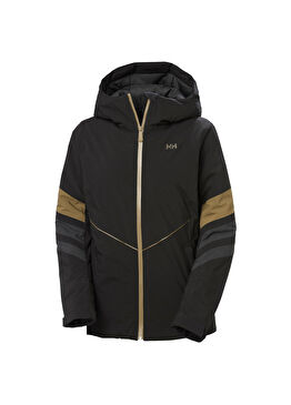 W Panorama Ins Black Kapüşonlu Kadın Snowboard Montu