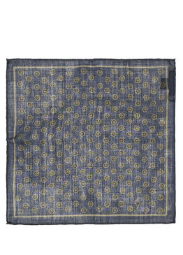 Lacivert Yün Poşet Mendil