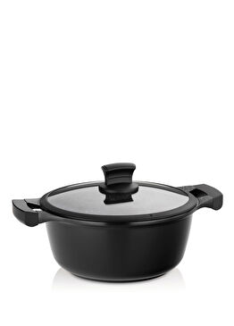 Stella Nova Kapaklı Alüminyum Sos Tenceresi 24 cm