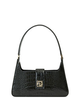 Lou Siyah Kadın Deri Çanta