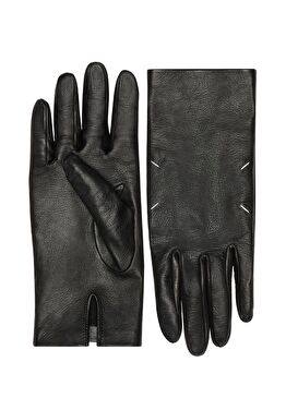 Siyah Erkek Deri Eldiven