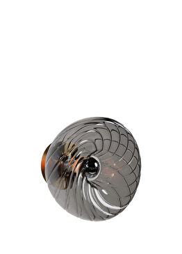 Füme Cam Pirinç Dönence Aplik