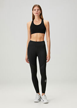 by Stella Mccartney Truepace Siyah Koşu Taytı