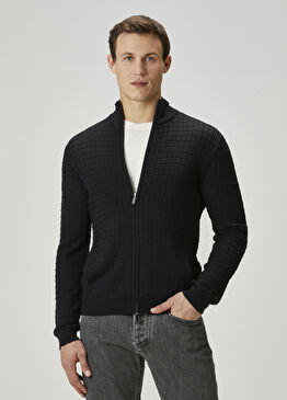 Lacivert Triko Hırka