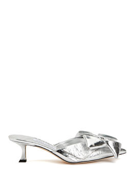 Staz Silver Kadın Deri Terlik