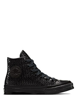 Chuck 70 Siyah Deri Unisex Sneaker