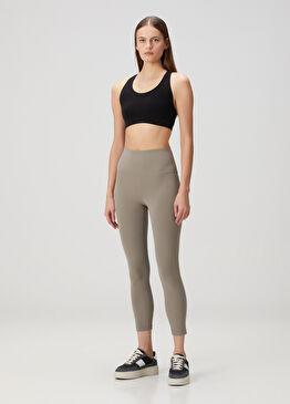 Align High Rise Crop Haki Tayt