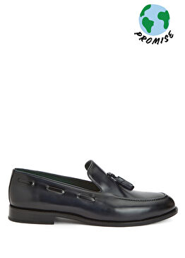 Lacivert Erkek Deri Loafer