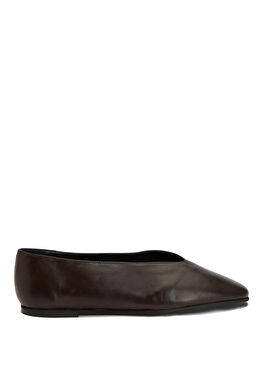 ,Reese Koyu Kahverengi Deri Babet