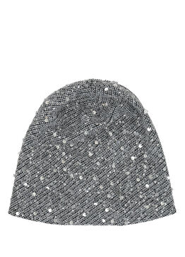 Açık Gri Kadın Bere