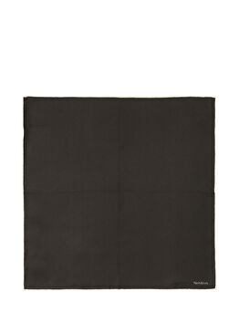 Lacivert Erkek İpek Mendil