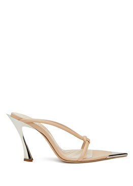 Nude Kadın Deri Terlik