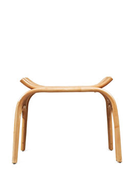 Sanur Kahverengi Rattan Tabure