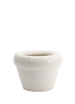 Pierre Bone Gloss Kemik Seramik Saksı