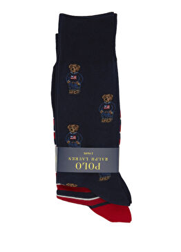 Çok Renkli 2li Erkek Çorap