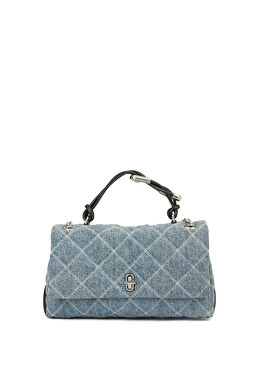 Mavi Kapitoneli Kadın Çanta