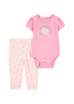 Body Pantolon Kız Bebek 2'li Set