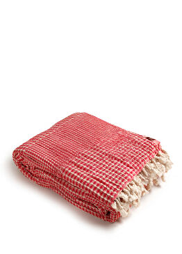 Fuşya Pamuk Tencel Baklan Parça Boyama Pike