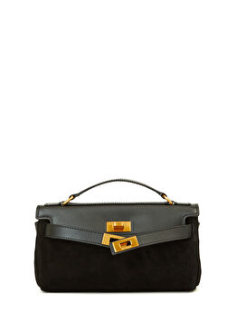 Velmor Siyah Kadın Deri Çanta