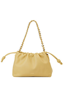 Sarı Kadın Deri Çanta