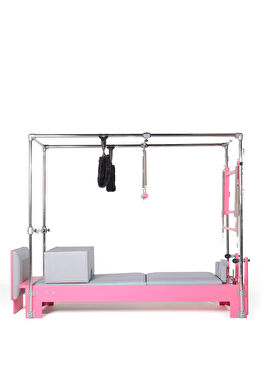 Combo Cadillac Pembe Reformer Pilates Aleti