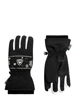 Jr Jane Impr G Siyah Unisex Çocuk Kayak Eldiveni