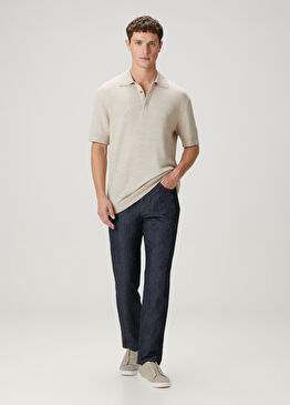 Lacivert Jean Pantolon