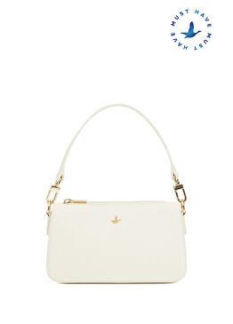 Picollo Small Ekru Kadın Çapraz Çanta