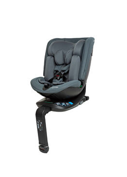 Spinel 360 Plus İsofix'li 360° Dönebilir Yatabilir 0-36 Kg Gri Bebek Oto Koltuğu