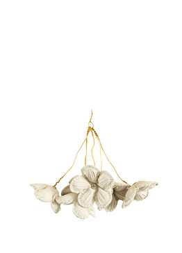 Plum Krem Asılabilir Dekoratif Obje