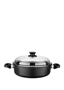 Döküm Sığ Alimünyum Tencere 24 cm