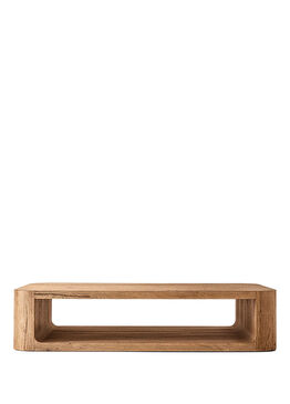 Clariss Naturel Meşe Ahşap Orta Sehpa 60 x 120 cm