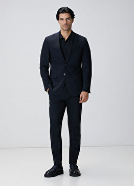 Lacivert Yün Miz Takım Elbise