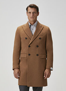 Camel Yün Palto