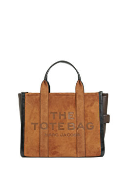 Medium Tote Taba Kadın Deri Alışveriş Çantası