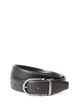 Siyah Erkek Deri Kemer