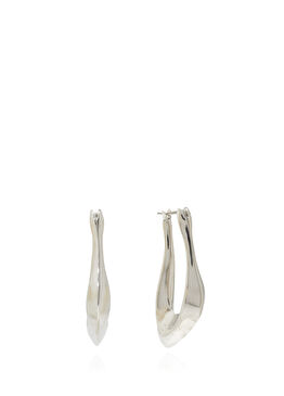 Silver Kadın Asimetrik Küpe