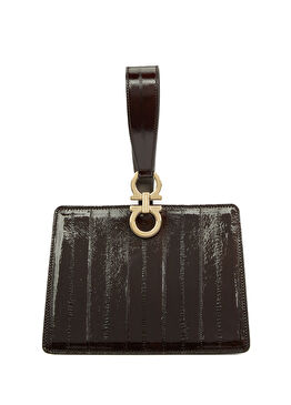 Koyu Kahverengi Kadın Deri Çanta