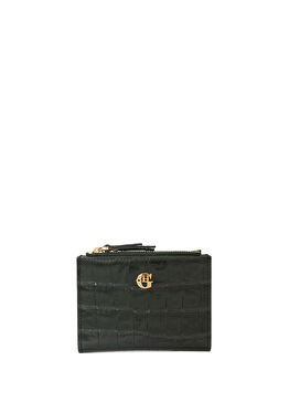 Yeşil Kadın Deri Cüzdan