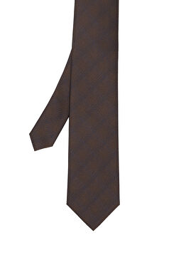 Kahverengi Desenli Kravat