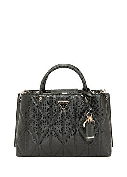 Aldina Siyah Logolu Kadın Çanta