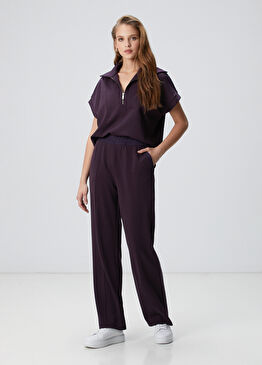 Mor Modal Karışımlı Eşofman