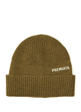 Haki Erkek Yün Bere