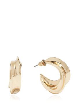 Gold Kadın Halka Küpe