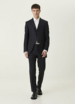 Lacivert Yün Takım Elbise