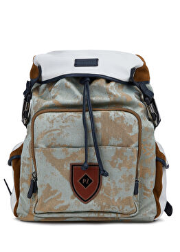 Yeşil Ağzı Büzgülü Erkek Sırt Çantası